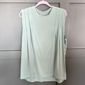 Lululemon- Women’s Pleated Sleeve Tank Size 10